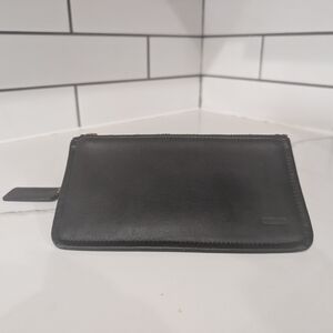 Coach Black Leather Case/Pouch 7170